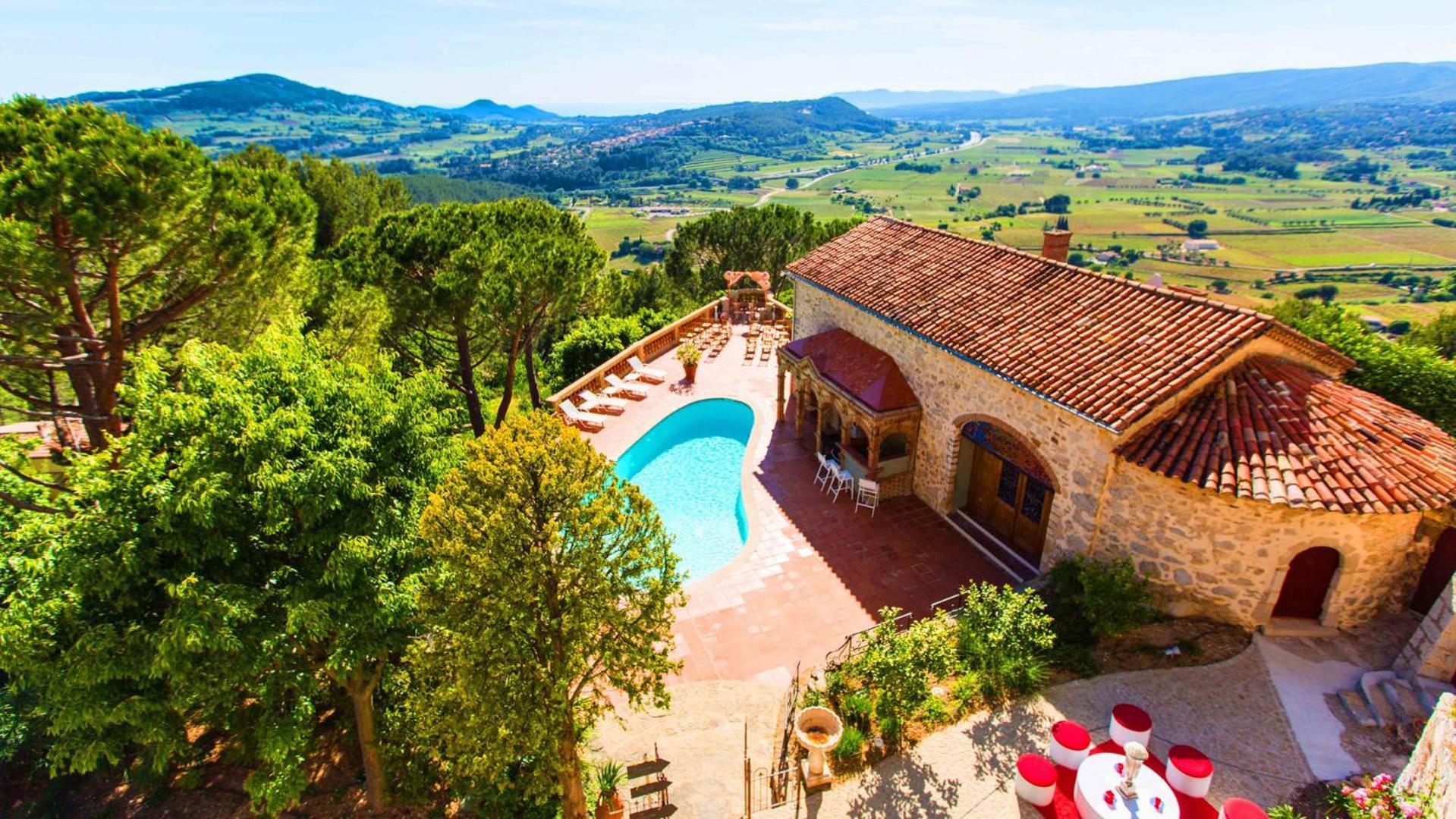 Le Chateau Des Costes Le Castellet  Exteriér fotografie